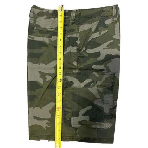 Wrangler camo relaxed fit stretch cargo shorts-32, 46 - Picture 7 of 8